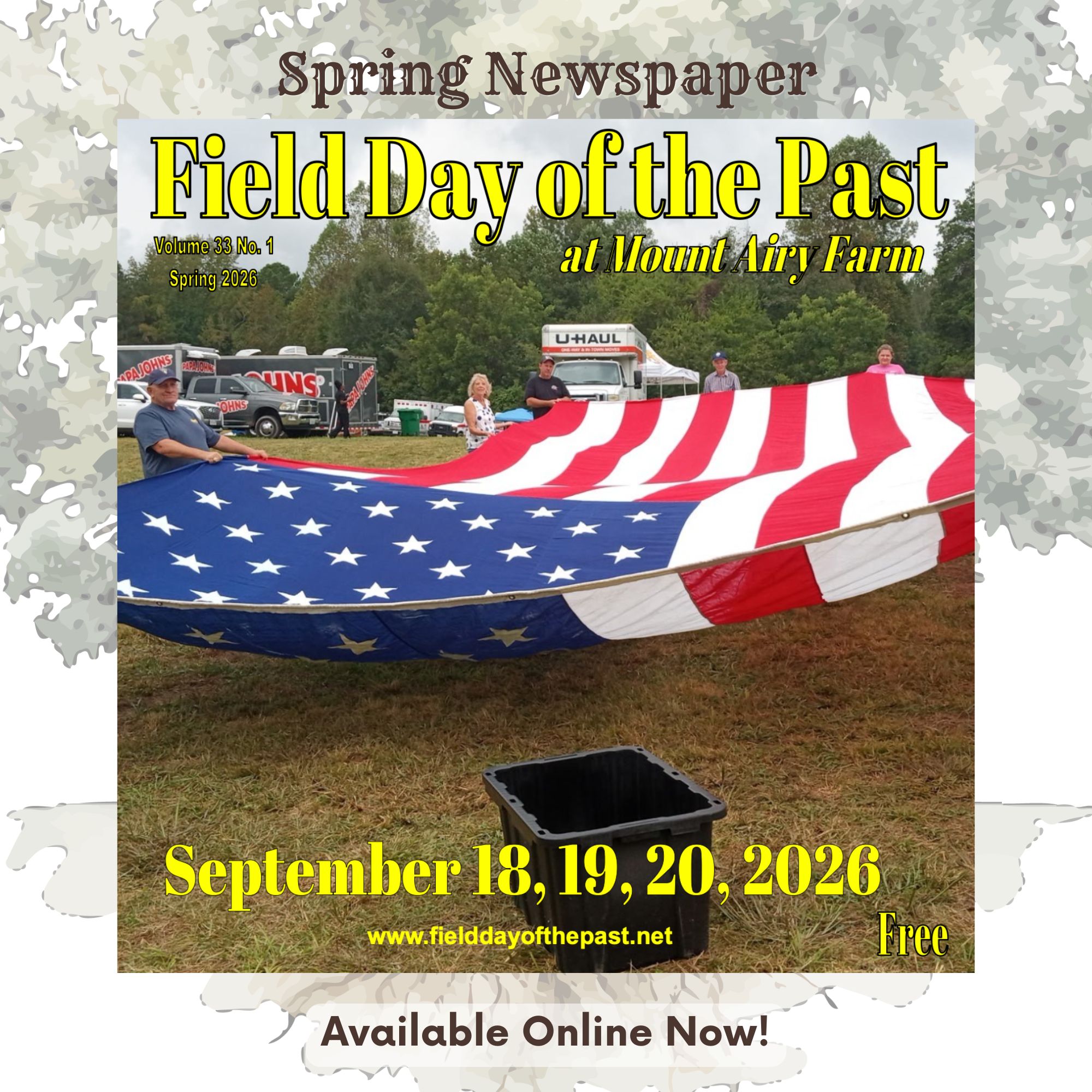 Field Day of the Past Spring Newspaper Available now